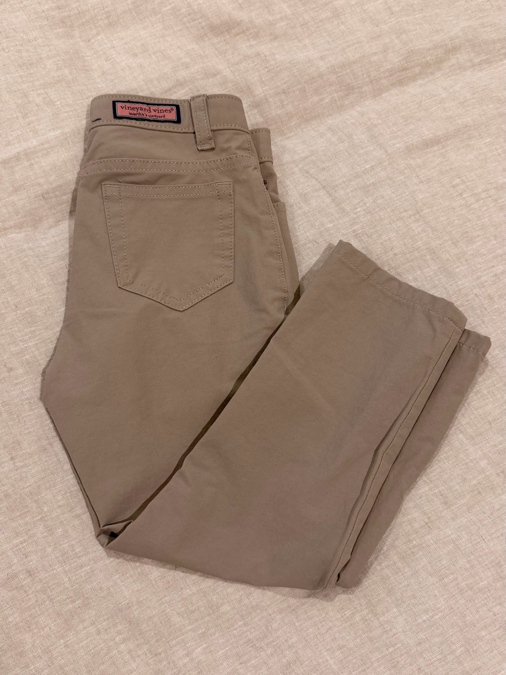 Vineyard Vines Boys On-The-Go Khaki Pants 4T Stretch